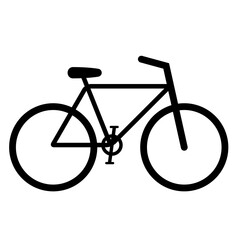 bicycle icon vector