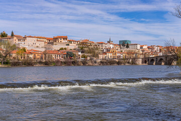 Zamora cathedral and the old town