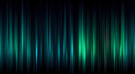 wallpaper, green high contrast line, dark background, Generative AI