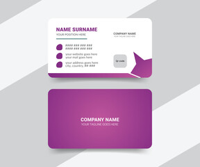 Modern medical healthcare visiting card design
