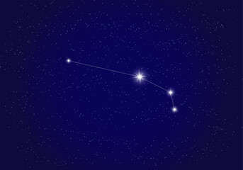 Aries constellation background  © Enka