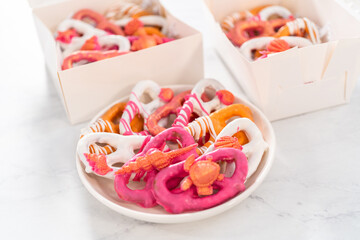 Gourmet Chocolate Covered Pretzel Twist