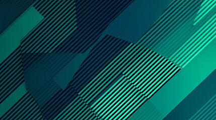  green stripes background, in the style of dark, Generative AI
