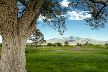 Sierra de Sand&iacute;a Mountains in New Mexico