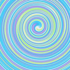 psychedelic retro swirls and patterns background/cover with noise grain blue, purple and green