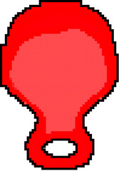 winter sled snow game pixel art retro vector. bit winter sled snow. old vintage illustration