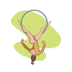 Aerial dance, Hoop dance, Female strength