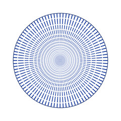 Porcelain plate with traditional blue on white design in Asian style. design pattern for background, plate, dish, bowl, lid, tray, salver, vector illustration art embroidery. rectangle circle plate
