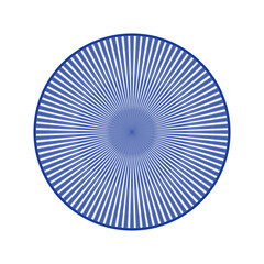 Porcelain plate with traditional blue on white design in Asian style. design pattern for background, plate, dish, bowl, lid, tray, salver, vector illustration art embroidery. triangle circle plate.