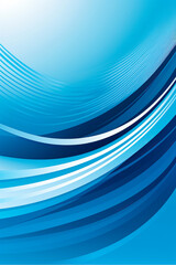 abstract blue wave background