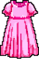 Fototapeta premium facial sleepshirt girl game pixel art retro vector. bit facial sleepshirt girl. old vintage illustration
