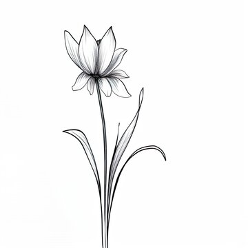 Amazing and attractive image of daffodil AI-Generated