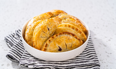 Empanadas with Blueberries