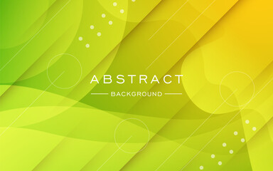 Minimal green colorful liquid geometric background, dynamic texture wave shape combination. eps10 vector