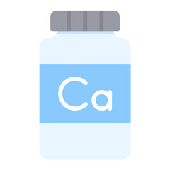Fototapeta premium Calcium Icon