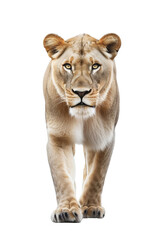 Plakat setting lioness, image created with ia