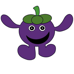 mangosteen  cartoon