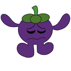 mangosteen  cartoon