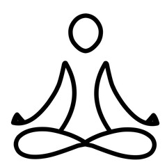 Zen Yoga Icon