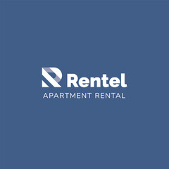 Apartment Rental logo template. A clean, modern, and high-quality design logo vector design. Editable and customize template logo