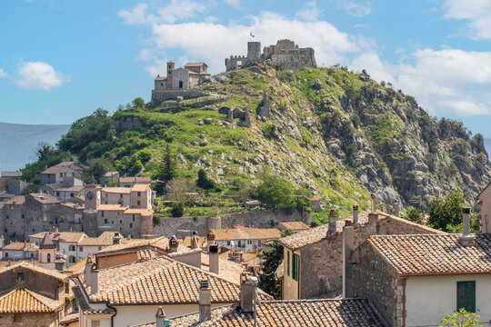 Tolfa, Italy - important for centuries due to its large deposits of alunide, Tolfa is one of the most picturesque villages in Central Italy. Here's the old fortress