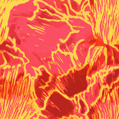 Naklejka premium Seamless Colorful Carnation Pattern.Seamless pattern of Carnations in colorful style. Add color to your digital project with our pattern!