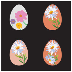 Easter egg svg, Easter eggs collection, Vectors & Illustrations