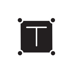 Editor Interface Text Icon