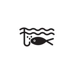Fish Hook Sea Icon