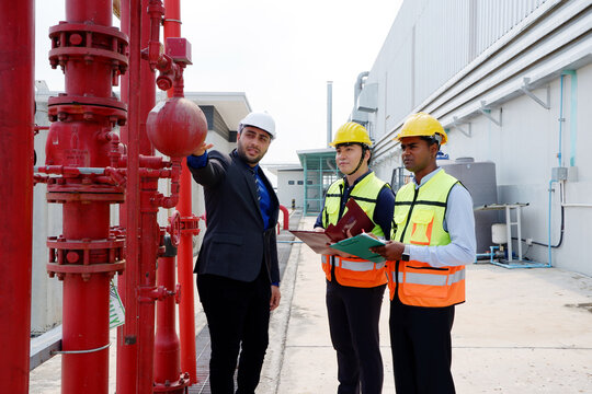 Fire fighting system inspection engineer.