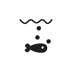 Fish Lake Water Icon