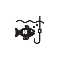 Fishing Hook Bait Icon