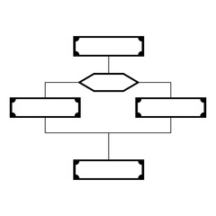 organization structure vector design