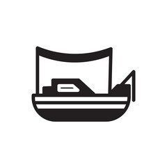 Fishing Boat Sea Icon