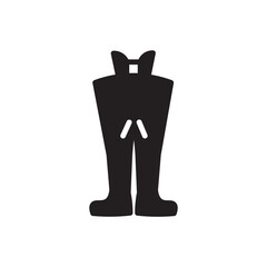 Obraz premium Boots Fish Sea Icon