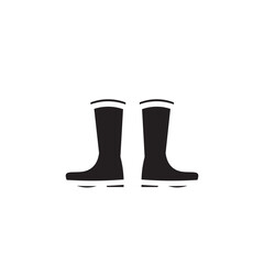 Boots Shoes Rubber Icon