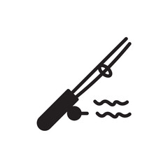 Fishing Fish Rod Icon