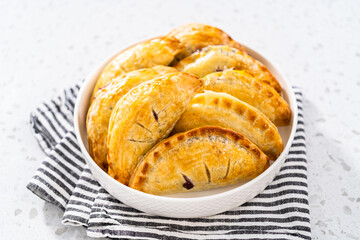 Empanadas with Blueberries