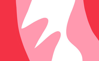 abstract colorful waves, wave background. pastel backdrop, Paper art cartoon abstract waves, pink