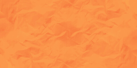 Orange creased crumpled paper texture can be use as background .Ragged White Paper .white waxed packing paper texture.	