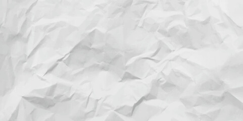 White creased crumpled paper sheet texture can be use as background .Ragged White Paper, white waxed packing paper texture.