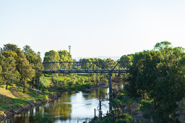 Dunolly ford bridge in singleton over the Hunter River