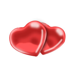 DIA DOS NAMORADOS PNG - BALÃO EM FORMATO DE CORAÇÃO - ILUSTRAÇÃO - NAMORADOS