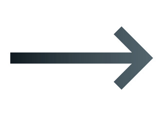 シンプルな矢印ののベクターイラスト