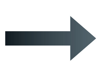 シンプルな矢印ののベクターイラスト