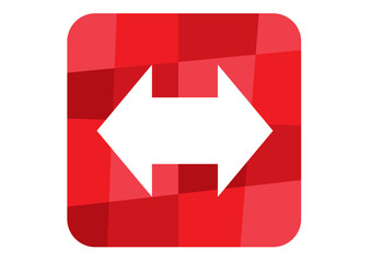 シンプルな矢印ののベクターイラスト