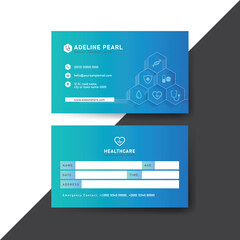 Professional Medical Business Card Design
