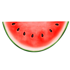 Watermelon Watercolor.