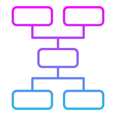 Hierarchical Structure Icon